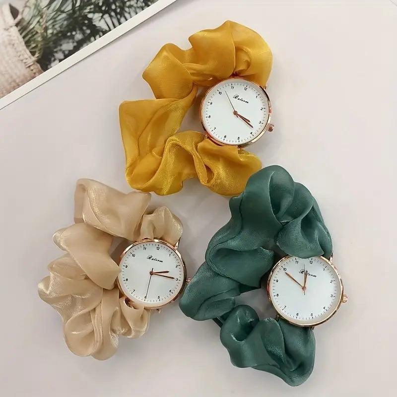 Organza Scrunchie Watch