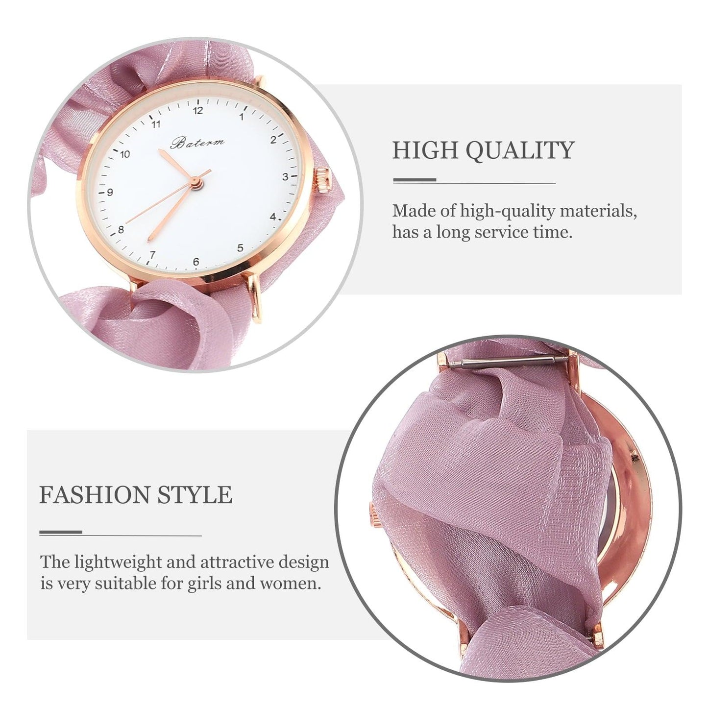 Organza Scrunchie Watch