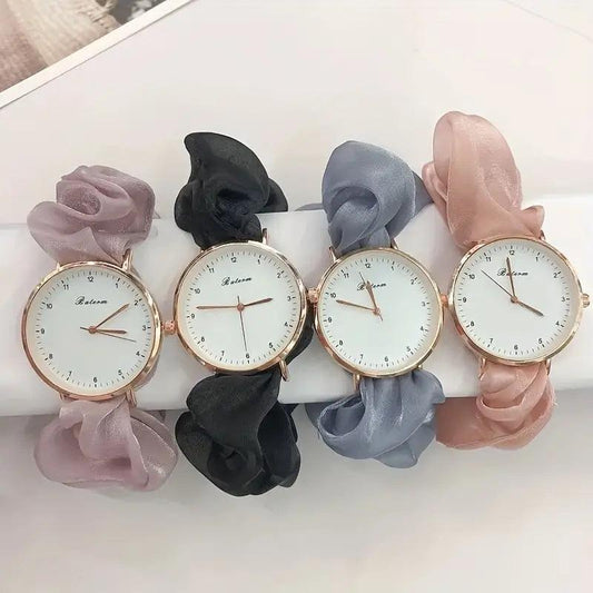 Organza Scrunchie Watch